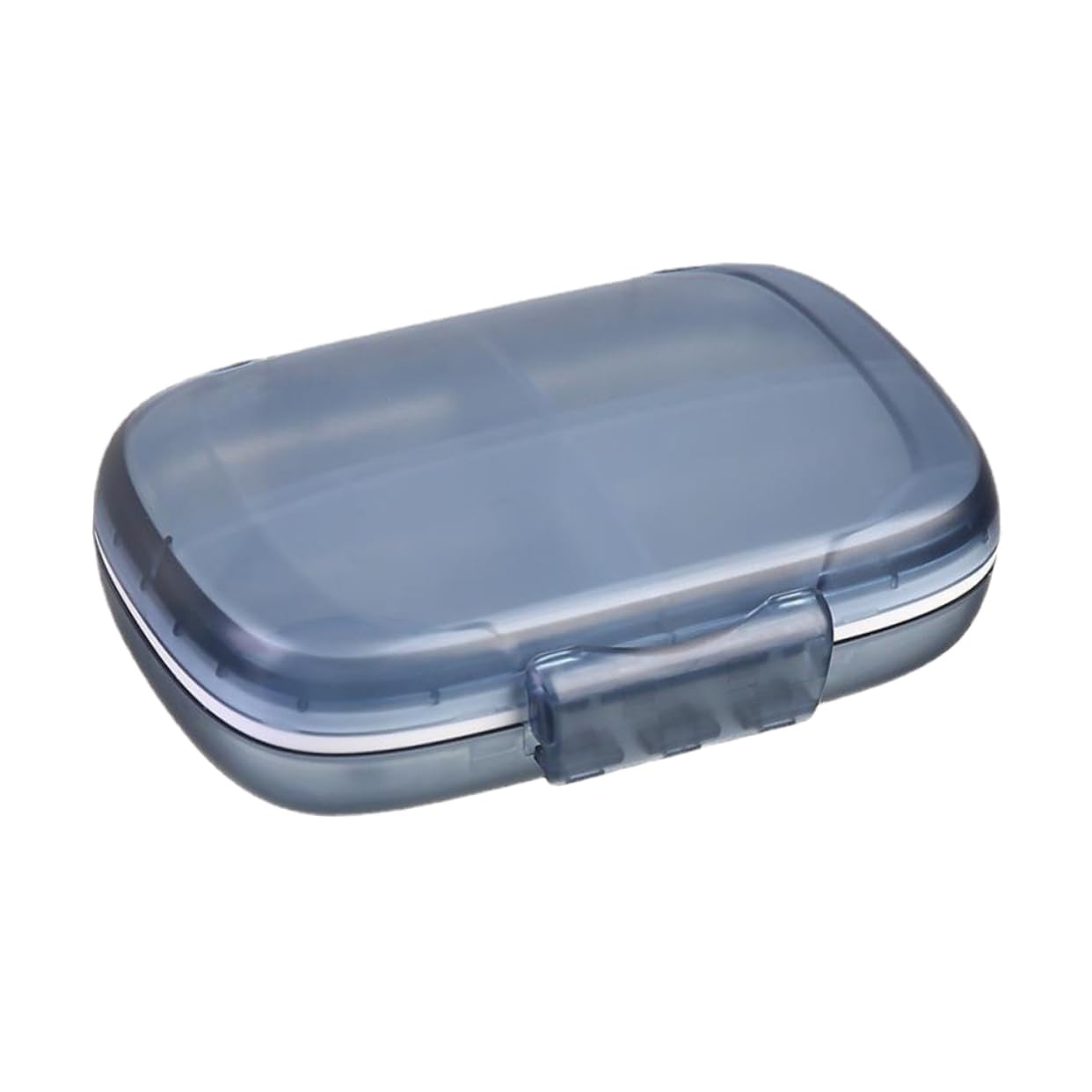 Healeved 5piezas Organizador De Pastillas Portátil y Ligero para Viajes Estuche De Medicina Compacto Diseño De Compartimentos para Almacenamiento De Tabletas y Bolso
