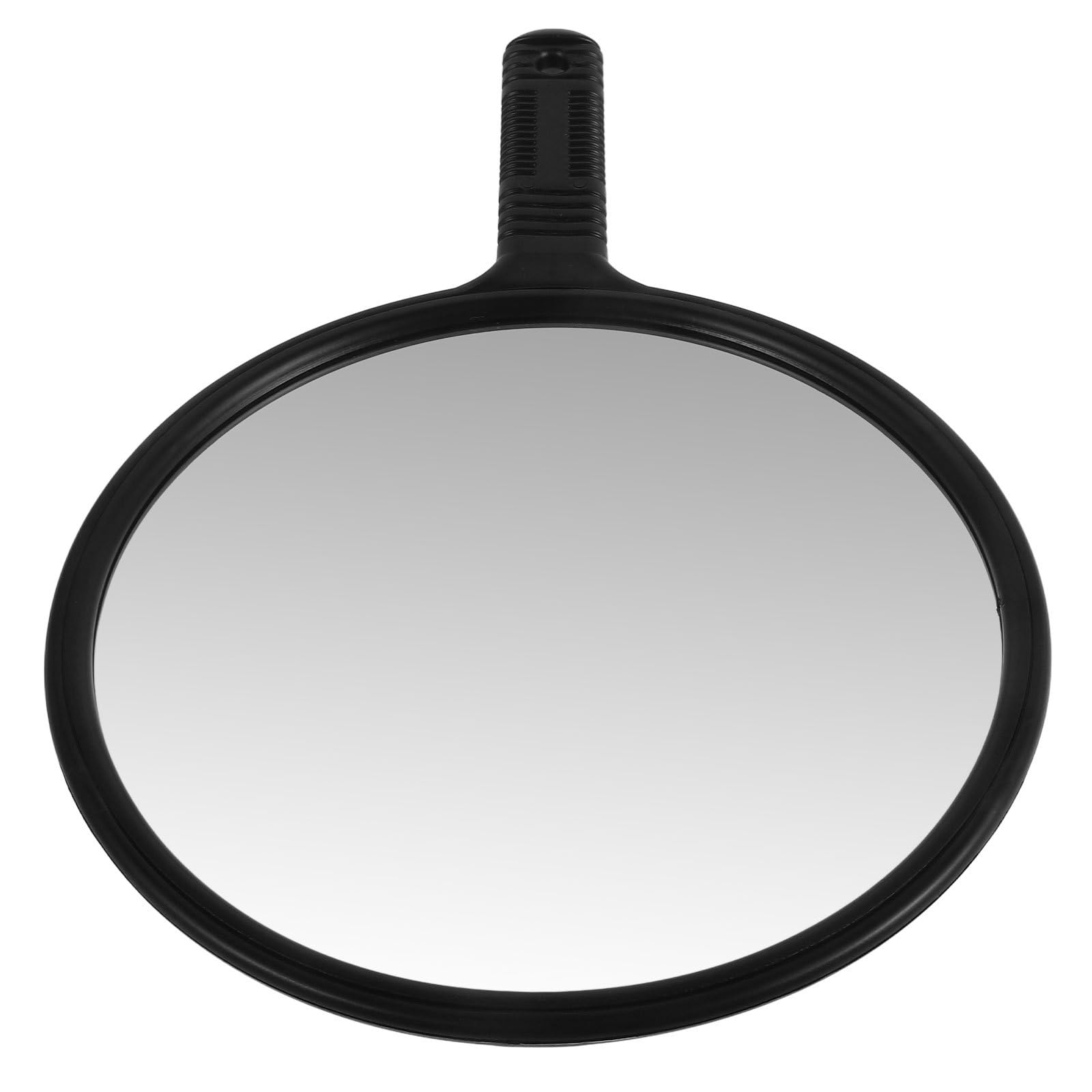 Miroir de poche rond avec poignée ergonomique maquillage et coiffure