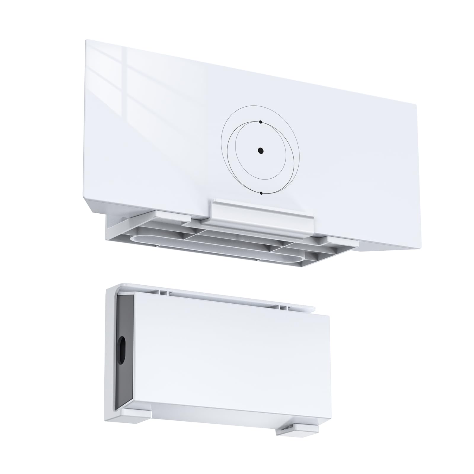 Starlink Gen 3 Router Mount + StarLink V3 Power Supply Brackets Holder - Star Link Internet Kit Satellite, Signal Integrity Space Saving, ABS Stability Wall Holder