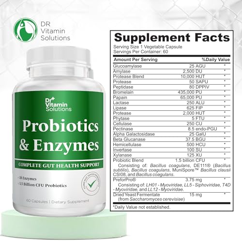 Dr Vitamin Solutions Dr. Vitamin Multi Enzymes, Pre And Probiotics For Digestive Health thumb #1