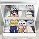 LAJIAKE 16er Set Schubladen Organizer für Kleidung, passend für PAX Kleiderschränke 100×58 cm, Schrank Organizer für Kinderkleidung, faltbar, stabil, Beige