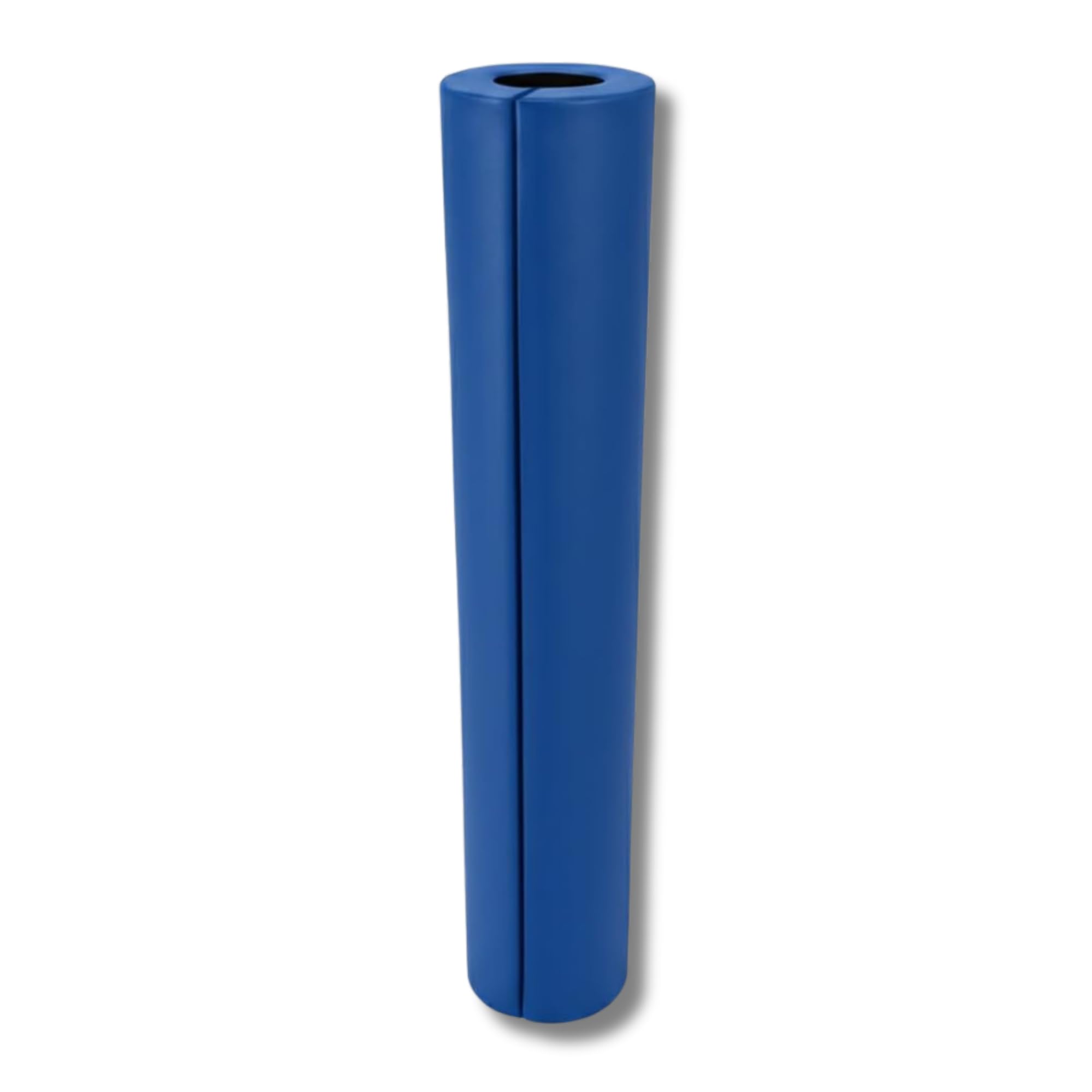 Safety-Pads - Blue Round Foam Pole Pad - 18 x 5 x 120cm - Football, Rugby & Basketball - Impact Protection - Garage, Car Park & Playground