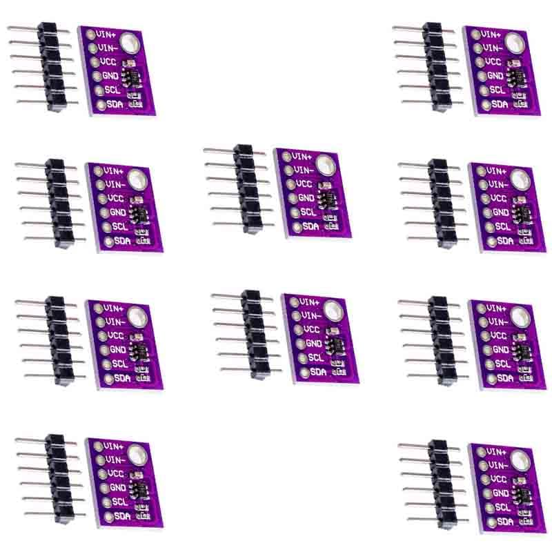 10pcs MCU1110 ADS1110 16 Bit Analog-to-Digital Converter Board