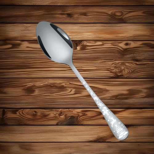 Image of Silverware Set, Stainless Steel Flatware Utensil Combo, Cutlery Include Knife - Spoon - Fork for Dining Table Luxury, Mirror Polished, Dishwasher Safe (20 Pieces, Color : Silver)