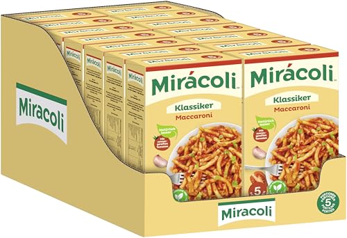 Miracoli Fertiggerichte Klassiker Spaghetti 3 Portionen 20 Packungen (20 x 376 2g)