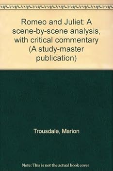 Paperback Romeo and Juliet: A scene-by-scene analysis, with critical commentary (A study-master publication) Book