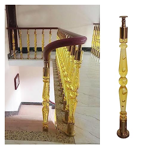 Evite pasillos oscuros con el kit de balaustre de cristal acrílico para escaleras 6