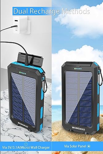 Wongkuo OPB-P204DQ Solar Charger Power Bank thumb #2