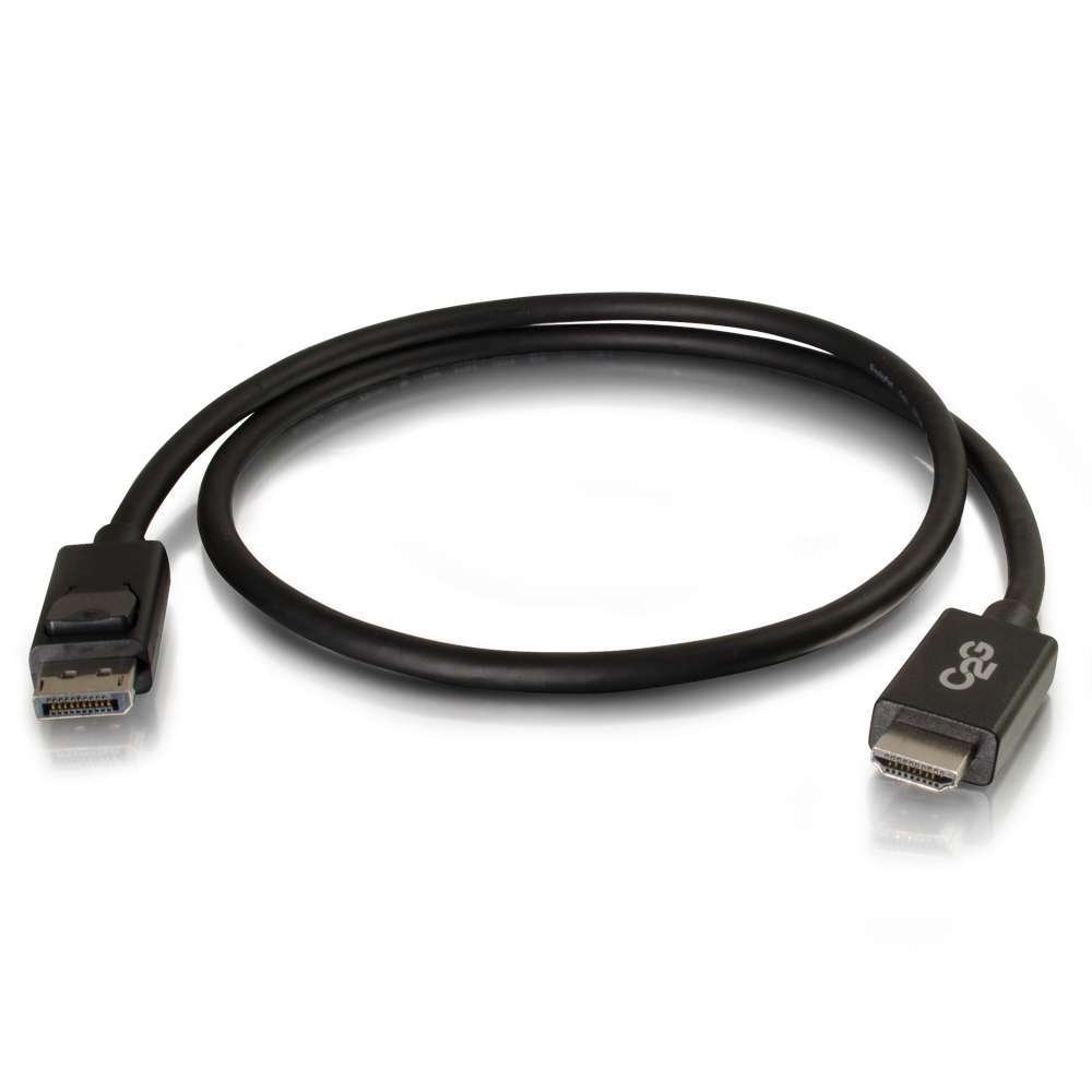 C2G Câble Adaptateur DisplayPort mâle vers HDMI mâle résolution 1080p 1 m