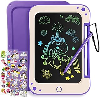 TEKFUN Kids Toys for 2 3 4 5 6 Years Old Boys Girls Gifts, 8.5 Inch LCD Writing Tablet Drawing Tablet for Kids, Educational Travel Toys Boy Girl Birthday Age 3-8 (Purple)