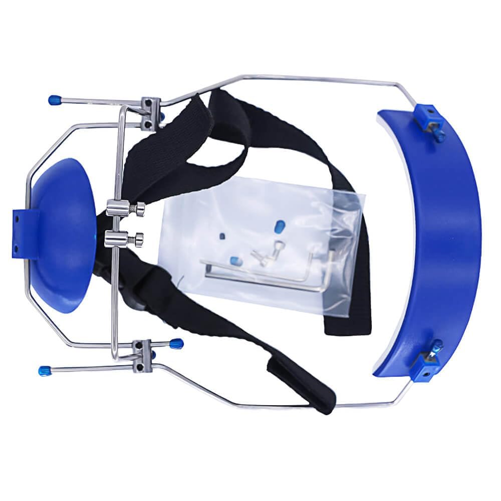 Masque Orthodontique Bleu Ajustable À Traction Inversée