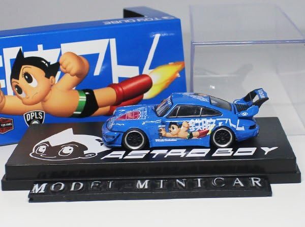 Amazon | △超希少！Blue！世界限定！DPLS 1/64 ミニカー Porsche 911