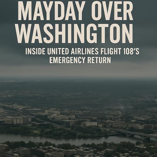 『✈️ Mayday Over Washington: Inside United Airlines Flight 108’s Emergency Return』のカバーアート