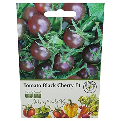 Tomato Black Cherry Seeds by Pretty Wild Seeds Cover