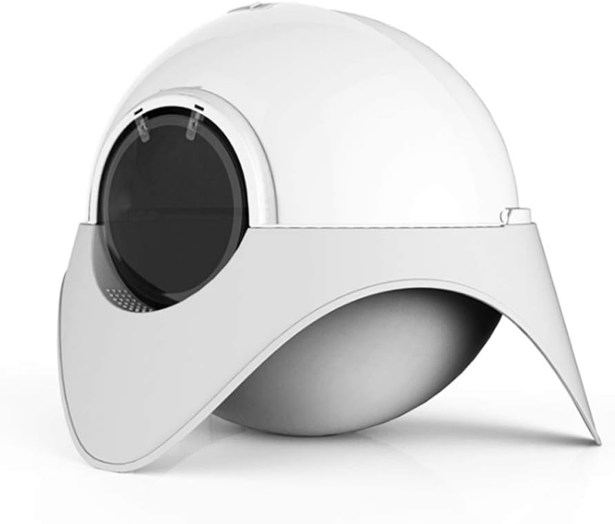 SELCNG Ultra Self-Cleaning Litter Box, Hooded Cat Pot Garbage Tray Trash Can Hygiene, Odorless