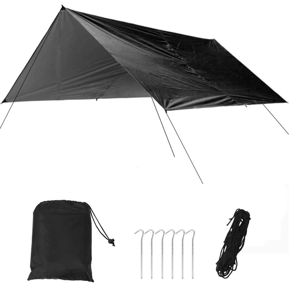 Ultralight and Portable Outdoor Canopy,Outdoor Waterproof Multi-function Canopy Tent Ultralight Damp Mat Camping Picnic Fishing