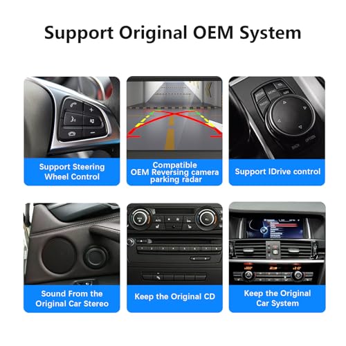 Radio CarPlay Android Auto 12.3'' para BMW X3 F25 X4 F26 miniatura 3