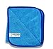 Produktbild simply dry, ProWin, Trockentuch 40 x 40 cm blau, Extrem saugstarkes Mikrofasertuch