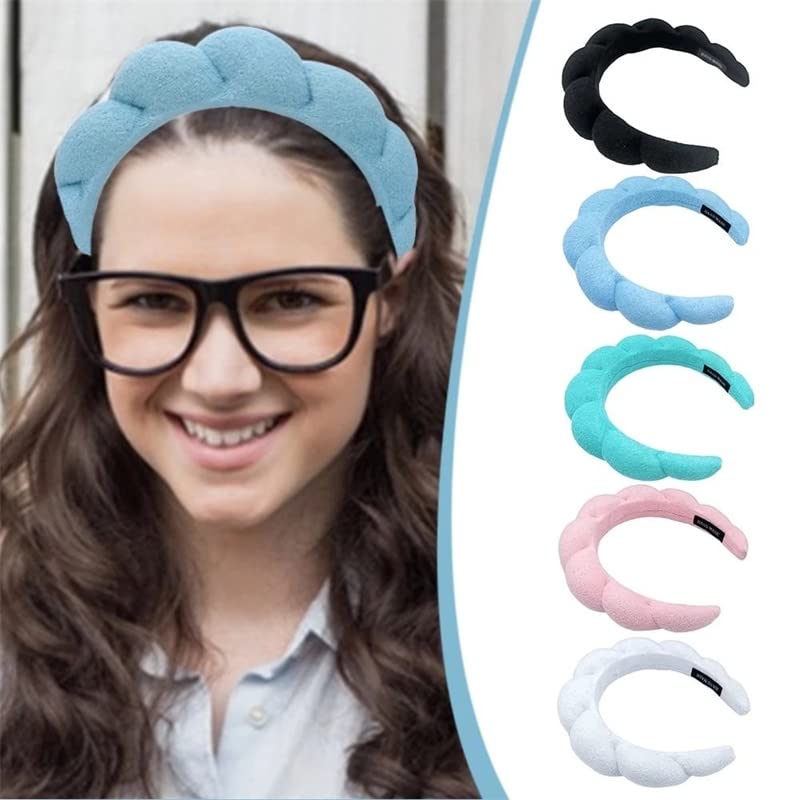 Bellissimo anello per capelli femminile Spa lavaggio trucco per il viso bolla sp