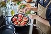 Kyocera Ceramic Cooking Pot with Ceramic Non-Stick Coating 24 cm PFAS/PTFE Free Stainless Steel Handles Suitable for All Hob Types Includes Glass Lid CSTP-09 #4