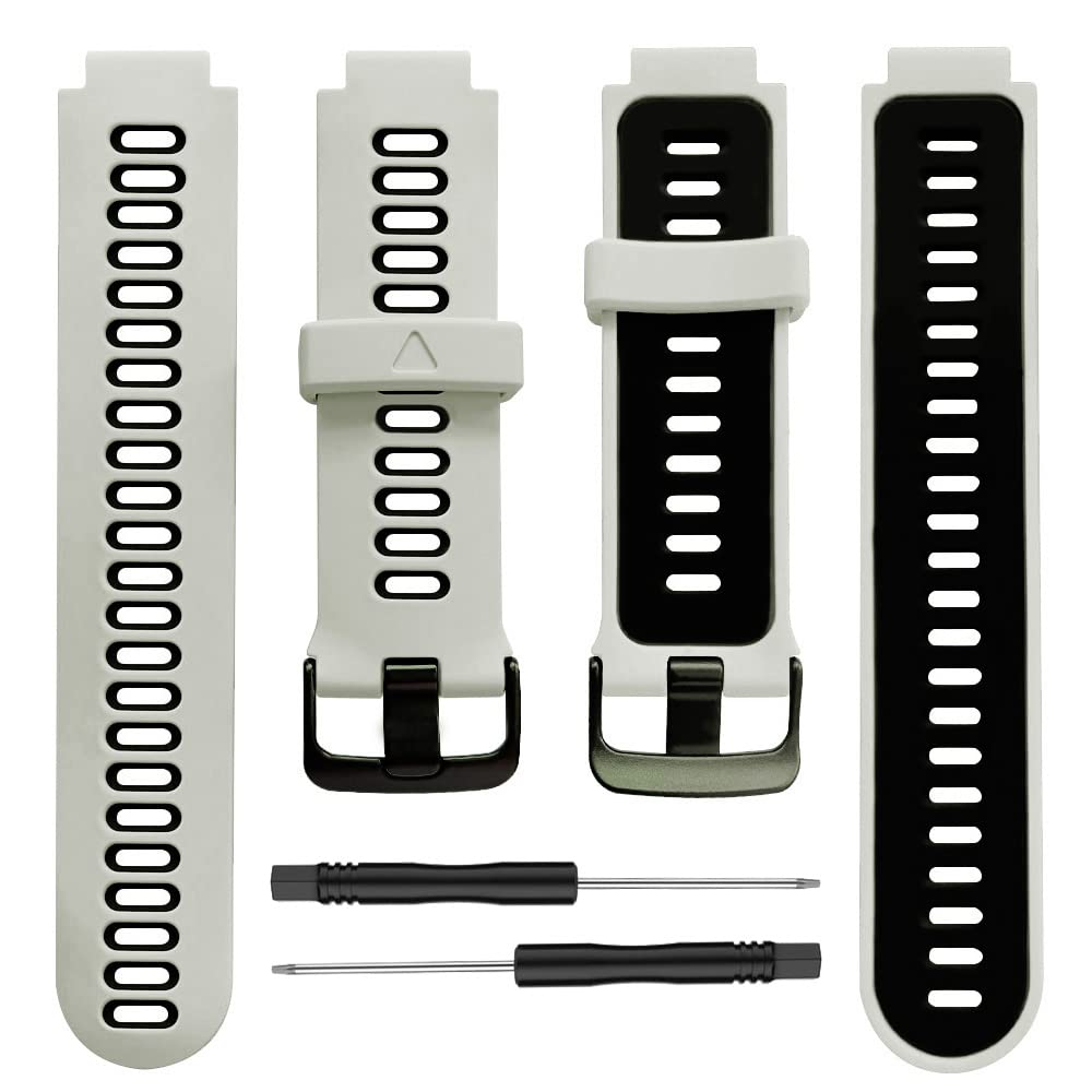 Bracelet en silicone souple agate pour Garmin Forerunner 235 et 735XT