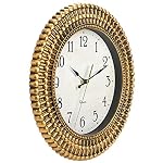 Bekith Wall Clock 12 Inch Silent Non-Ticking Retro Wall Clocks Battery Operated, Round Vintage Decorative Clock for Kitchen, Home, Office, Bedroom, Living Room, Bathroom, School - Image 2