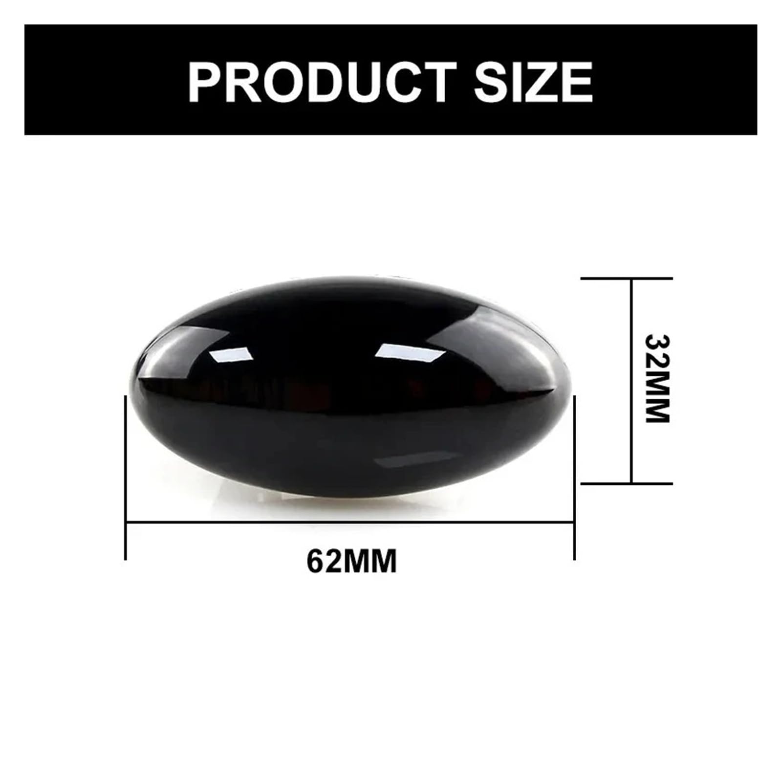 Per Peugeot 206 307 407 Per Partner Per Expert Lampada Ripetitrice Luce Posizione Laterale A LED Indicatori Di Direzione Dinamici(B)