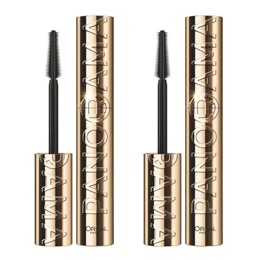 L'Oréal Paris - Mascara Volume Panoramique - Sans Paquet - Panorama Volume Millions de Cils - Noir - Lot de 2