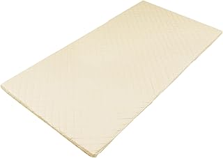 菱友 エアーアスリート セミダブル SDサイズ 立体構造素材使用 硬め 洗える マットレス 耐圧分散 日本製 高反発 防臭 リバーシブルカバー付 (アイボリー)