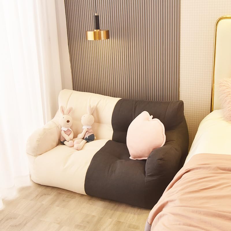 Creativo Piccolo Divano Lazy Bean Bag Divano Doppio Balcone Camera da Letto Soggiorno Decorazione Noleggio Tatami Due Posti (Senza Stucco)