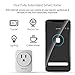 Tenten SO2-US WiFi Enabled 15A Smart Plug work with Amazon Alexa & Google Assistant, No Hub Required, Remote and Voice Control Your, 2 Pack, White Color