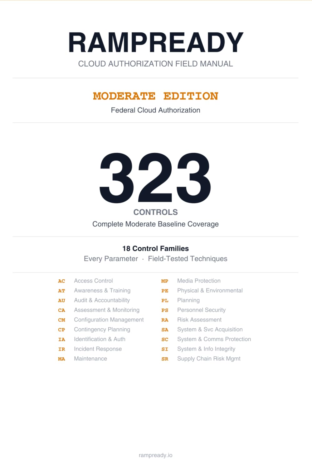 RampReady Cloud Authorization Field Manual: Moderate Edition
