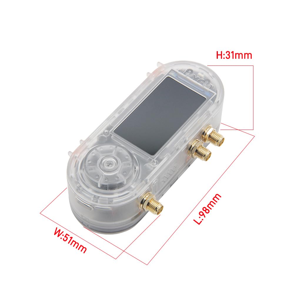 LILYGO T-Embed CC1101 Plus ESP32-S3 Scheda di sviluppo con microfono TTGO con LCD TFT IPS ST7789V da 1,9 pollici, antenna esterna, versione trasparente