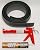 Tsunami Seal 53010 Lifetime Garage Door Threshold Seal Kit - 10 Foot, Black (Various Sizes Available)