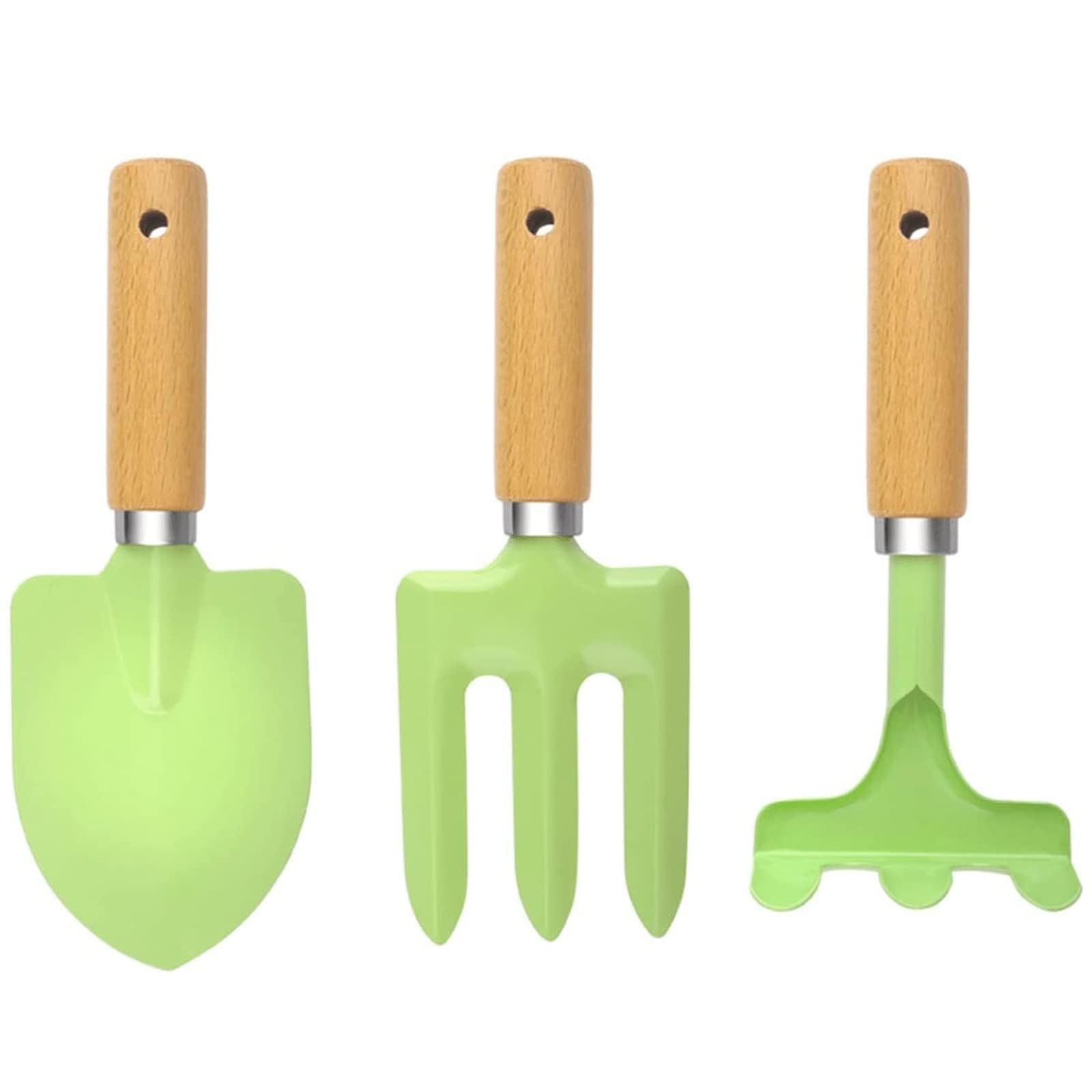 3 Pezzi Set di Attrezzi da Giardino, Kit di Piante Grasse per la Cura delle Piante, Kit di Alberi Bonsai Accessori per Piante Attrezzi Manuali per Giardinaggio Interno, per Fiori da Giardinaggio Domes