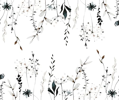 Papel de arroz con borde negro y gris, 29 x 37 cm (2 hojas) – Decoupage 4 piezas de borde en paredes, muebles y manualidades, decoupage por CRAFT KREATIVELY