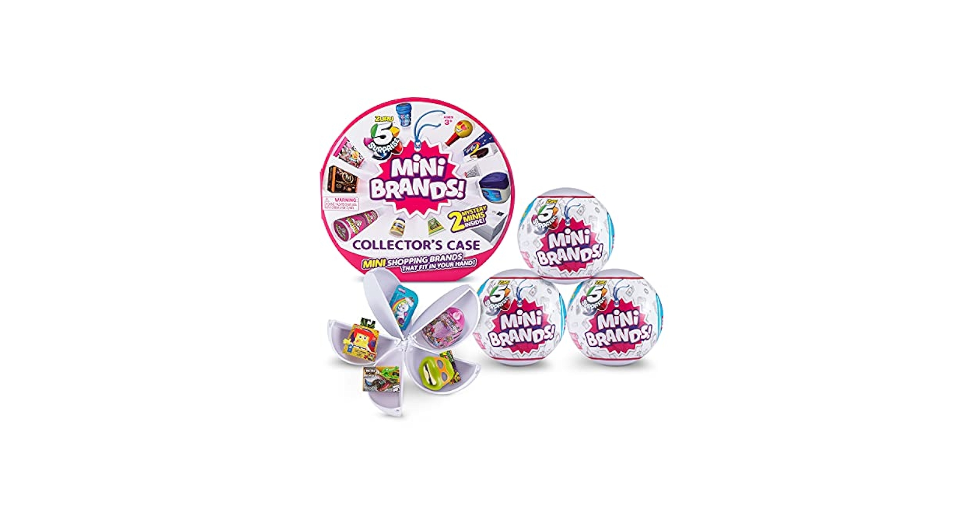 Amazon.com: 5 Surprise Mini Brands Series 1 Collector's Kit