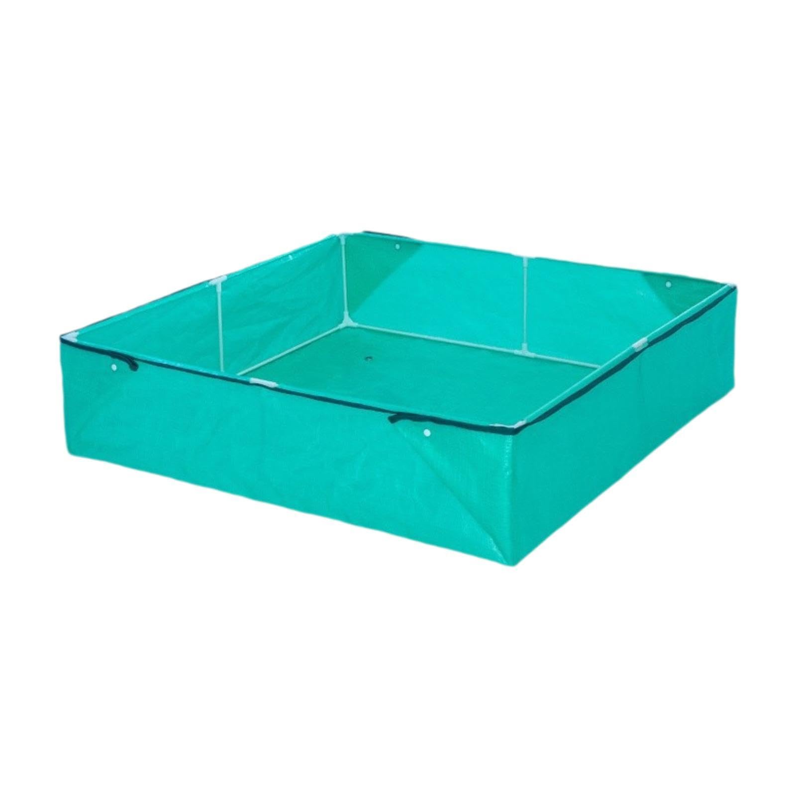 UJEAVETTE Garden Planter Box PE Lightweight Rectangular for Vegetables Flower Planting 250L-image-45