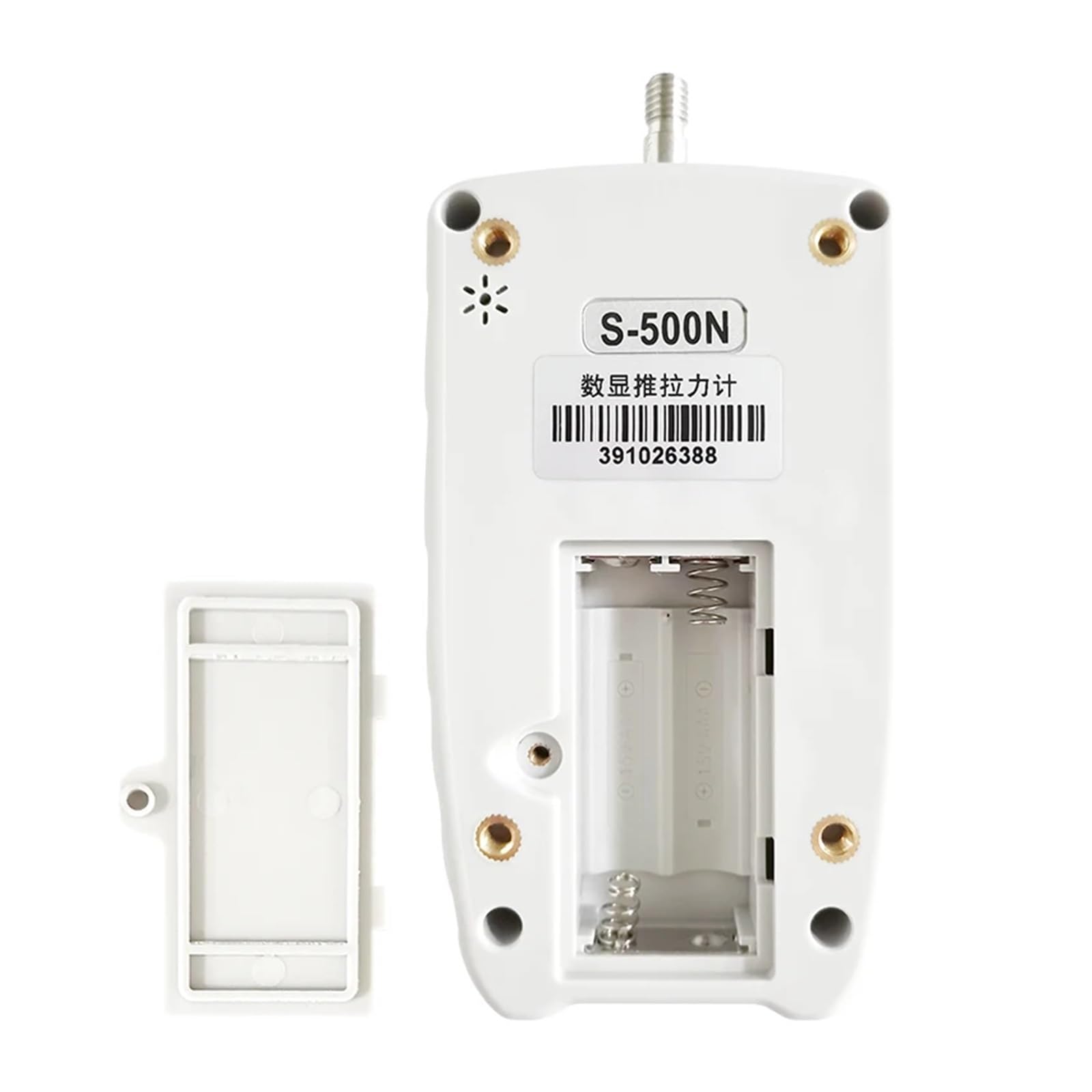 Dinamómetro digital de 3N-500N, medidor de fuerza de empuje y tracción de alta precisión, instrumento de medición de fuerza for control de calidad y pruebas de materiales. Preciso y eficiente(5N)