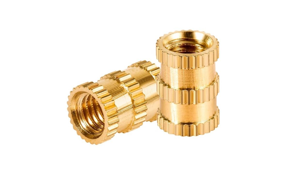 Brass Insert M6 x 10mm – Knurled Threaded Heat-Set Insert | High-Strength Brass Inserts (Pack of 100)-picture-26