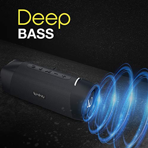 Image of Infinity by Harman Fuze 700 Dual EQ 20 Watt Wireless Bluetooth Portable Speaker (Charcoal Black)