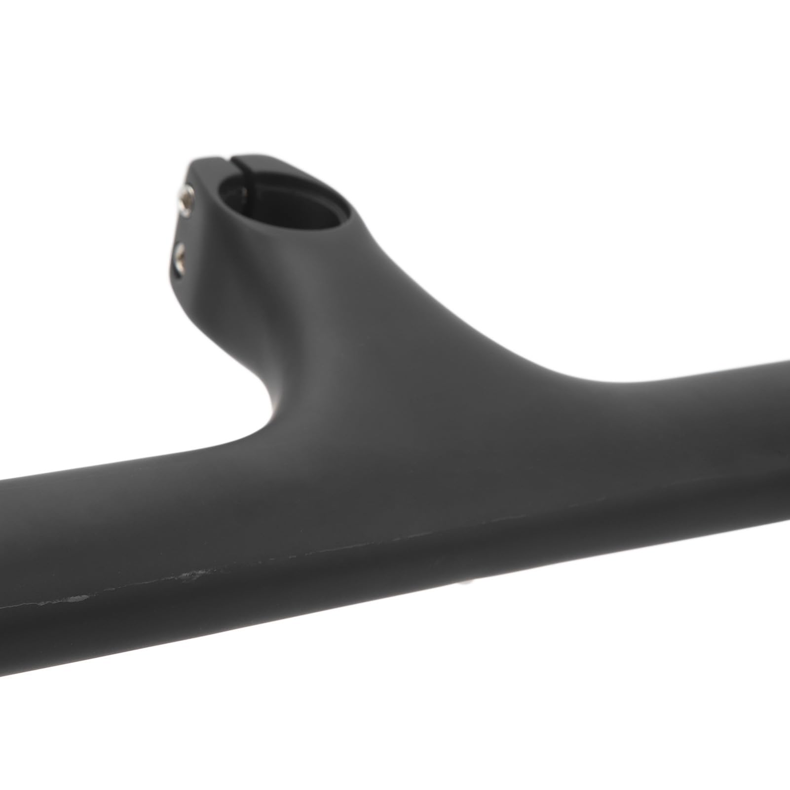 Manillar de Bicicleta de Fibra de Carbono de 460 Mm, Manillar de Bicicleta de Montaña de Carretera Integrado con Vástago de 90 Mm, para Actualización de Reemplazo