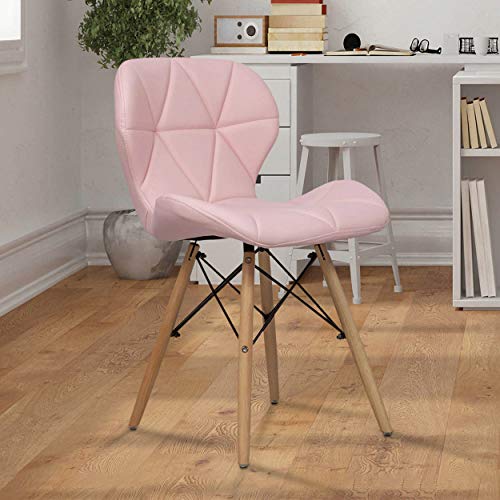 TIED RIBBONS Designer DSW Chair for Office,Cafe, Bed Room, Home, ...