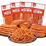 DAMAICHUHAI Latiao,Würzige Und Unwiderstehlich Leckere Streifen, Direkt Aus Der Tüte Verzehrfertig, Unglaublich Geschmackvoll, Zäh Und Voller Aroma, Einzeln Verpackt,92g * 4,368 g/12.9oz.