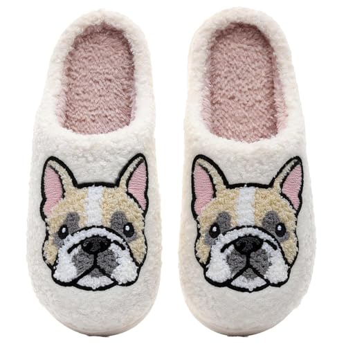 Image of Halloween Christmas Slippers Holiday Slipper House Shoes Home Slipper for Women Fuzzy Outdoor Indoor Bedroom Slippers