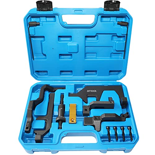 DPTOOL Kit Outils Calage Moteur Outil de Verrouillage pour BMW Mini Cooper R55 R56 R57 R60 N12 N13 N14 N16 N18 1.4 1.6 Moteur 117 440, 119 340, 119 590, 496 709