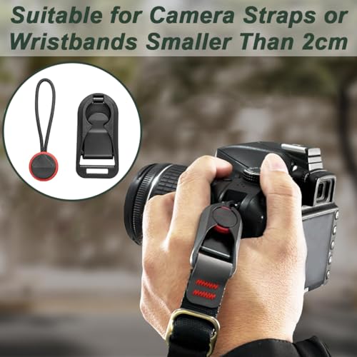 Image of ZORBES 6 Pcs Camera Quick Release Combo Buckle, Anchor Links for Camera Straps, Camera Strap Quick Release Clip Buckle for DSLR, Mirrorless Cameras