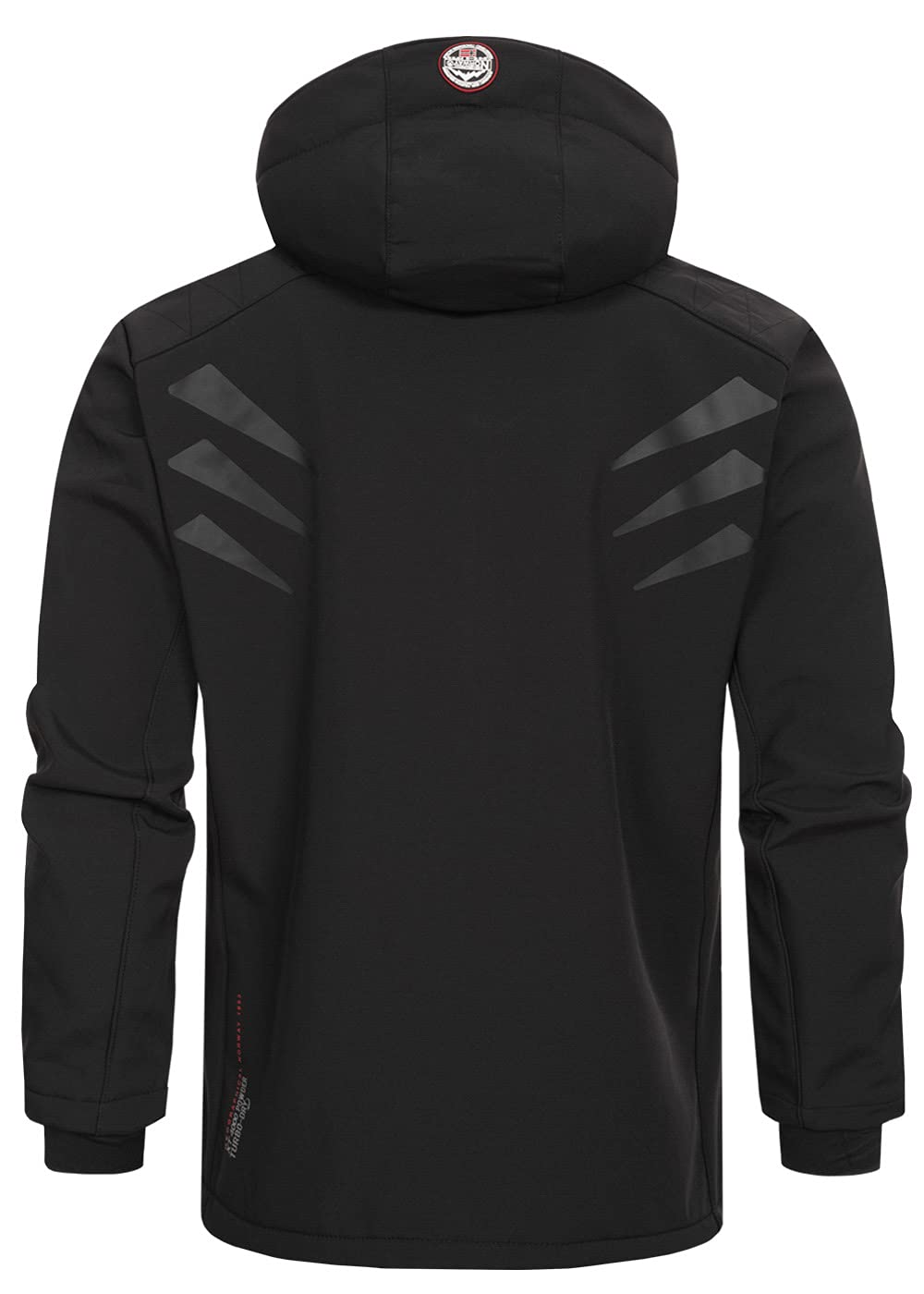 Geographical Norway Męska kurtka softshellowa, funkcyjna, outdoorowa, przeciwdeszczowa, sportowa
