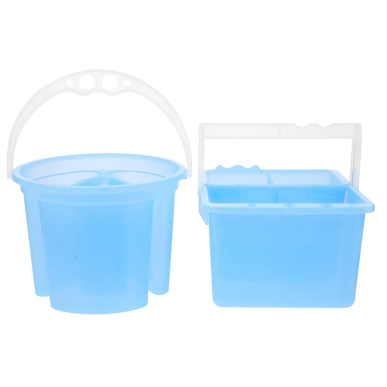 Support de nettoyage brosse portable 2 pièces