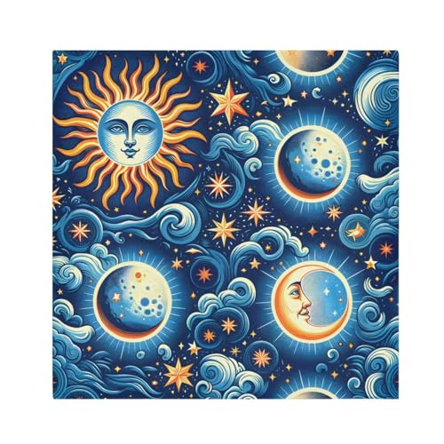 Servilletas de Tela Boho Multicolor 20x20 pulg Pack 6 miniatura 1